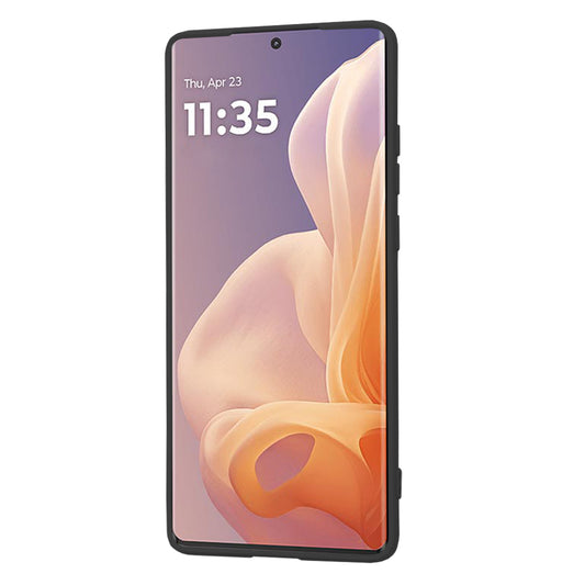 Kotelo Motorola Moto G85:lle, Techsuit, SoftFlex, Musta