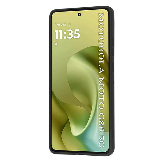 Suojakuori Motorola Moto G86:lle, Techsuit, SoftFlex, Musta