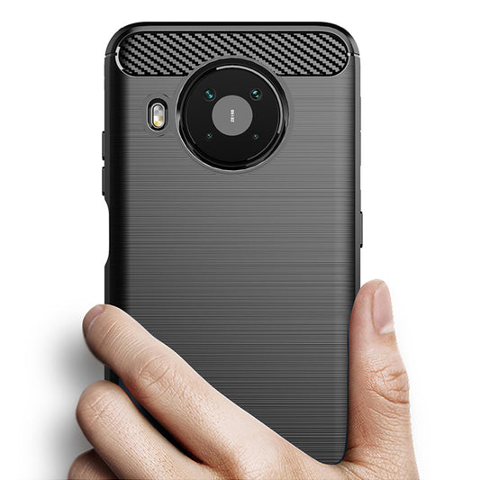 Kuori Nokia X10 / X20:lle, Techsuit, Hiili, Musta