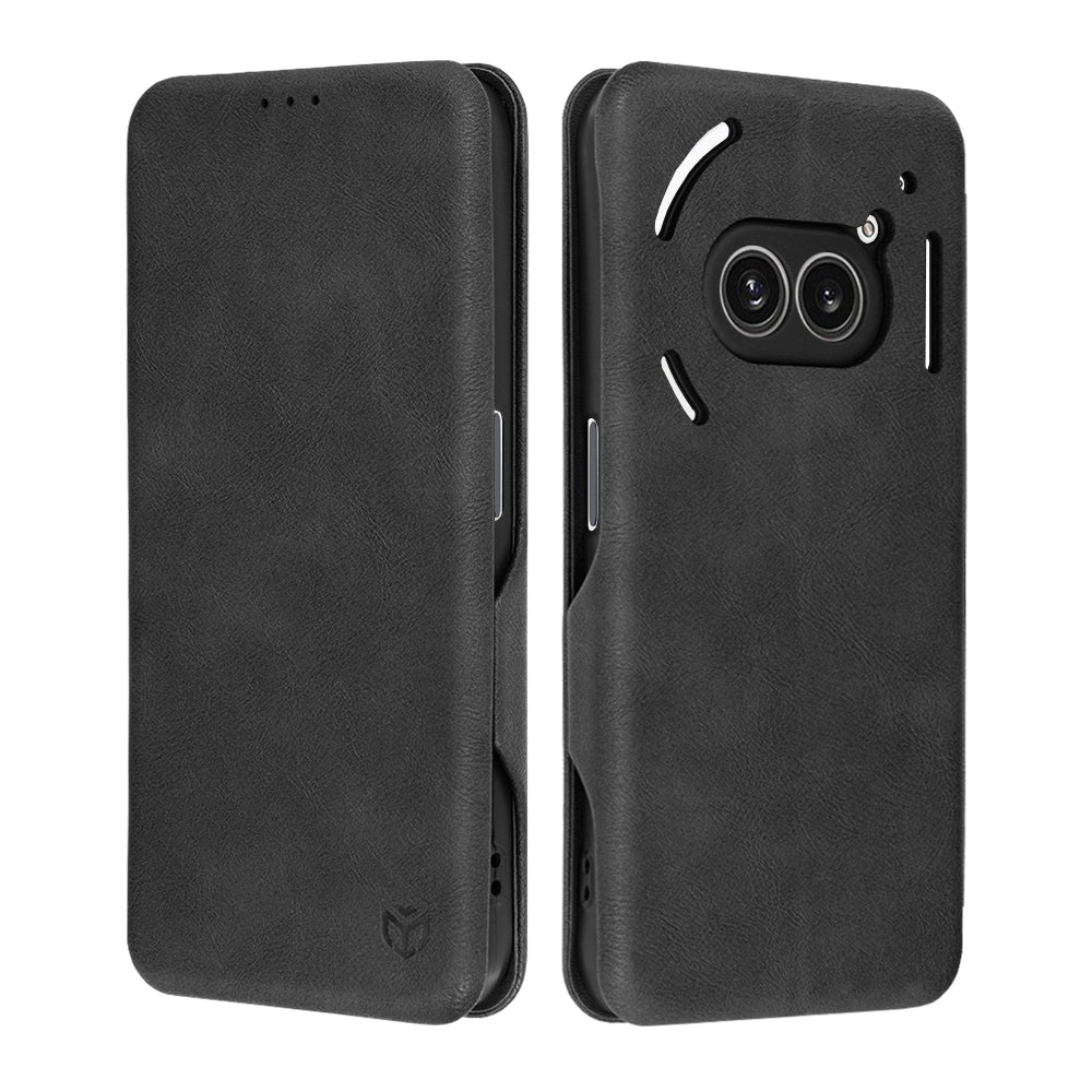 Kuori Nothing Phone (2a) Plus / Phone (2a) -puhelimelle, Techsuit, Safe Wallet Plus, Musta, Uudelleen suljettu