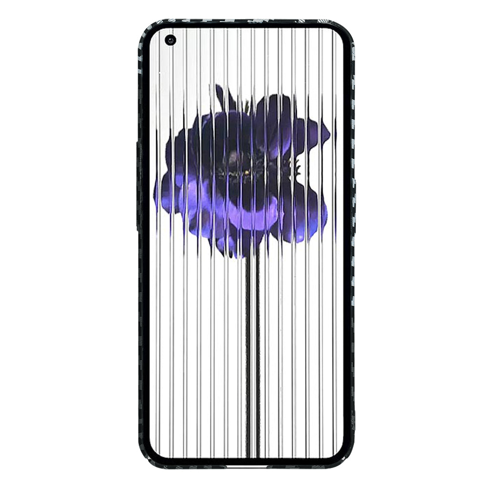 Kuori Nothing Phone (1):lle, Techsuit, Carbonite FiberShell, Musta Harmaa
