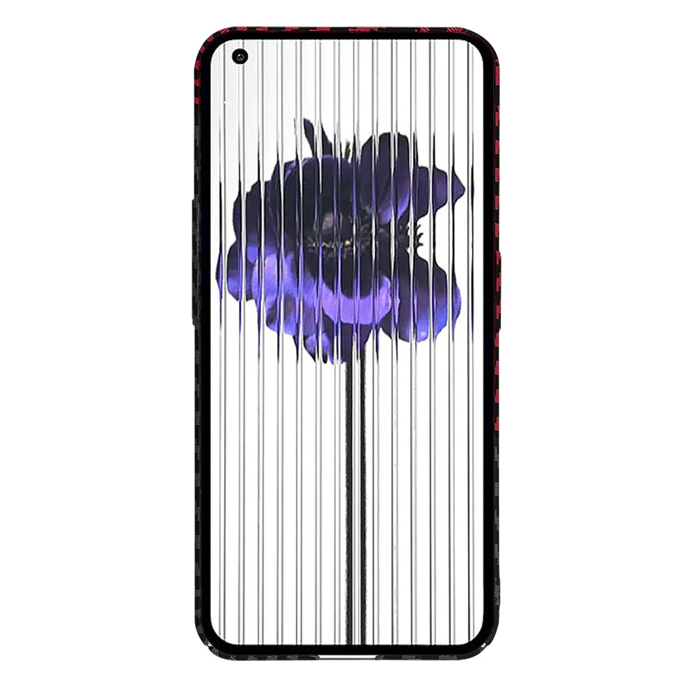 Kuori Nothing Phone (1):lle, Techsuit, Carbonite FiberShell, Musta Punainen