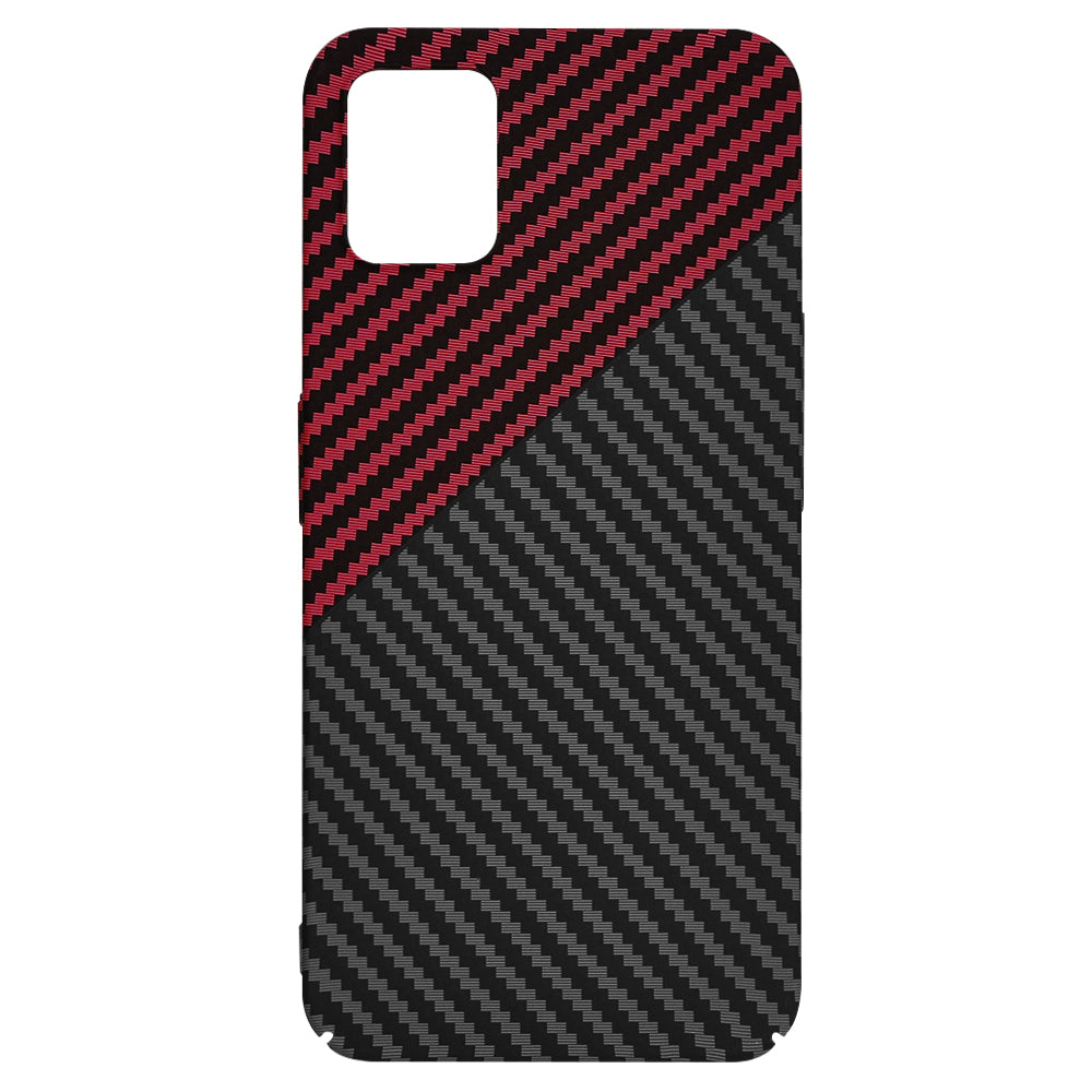 Kuori Nothing Phone (1):lle, Techsuit, Carbonite FiberShell, Musta Punainen