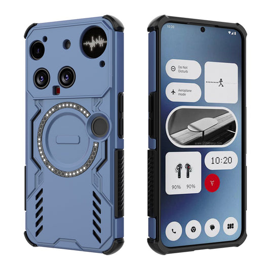 MagSafe-kuori Nothing Phone (3):lle, Techsuit, ArmorMag, Sininen