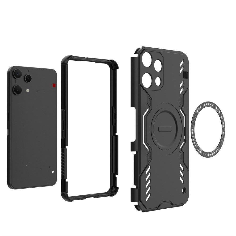 MagSafe-kuori Nothing Phone (3a) Lite -puhelimelle, Techsuit, ArmorMag, Sininen