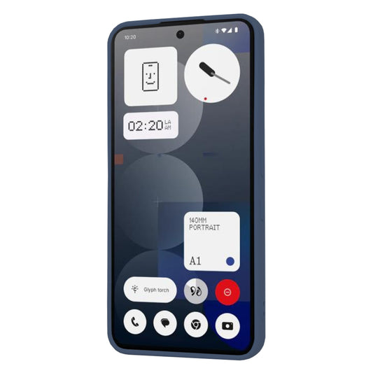 Kuori Nothing Phone (3a) Pro:lle, Techsuit, SoftFlex, Laivastonsininen