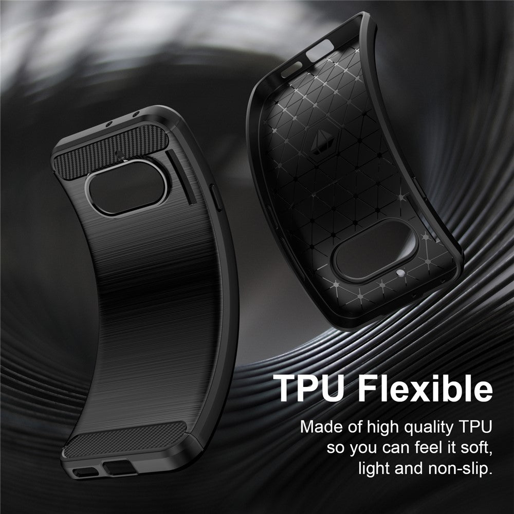 Kotelo Nothing Phone (4a) -puhelimelle, Techsuit, Carbon, Musta