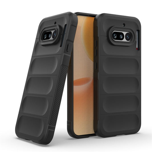 Kotelo Nothing Phone (4a) varten, Techsuit, Magic Shield, Musta