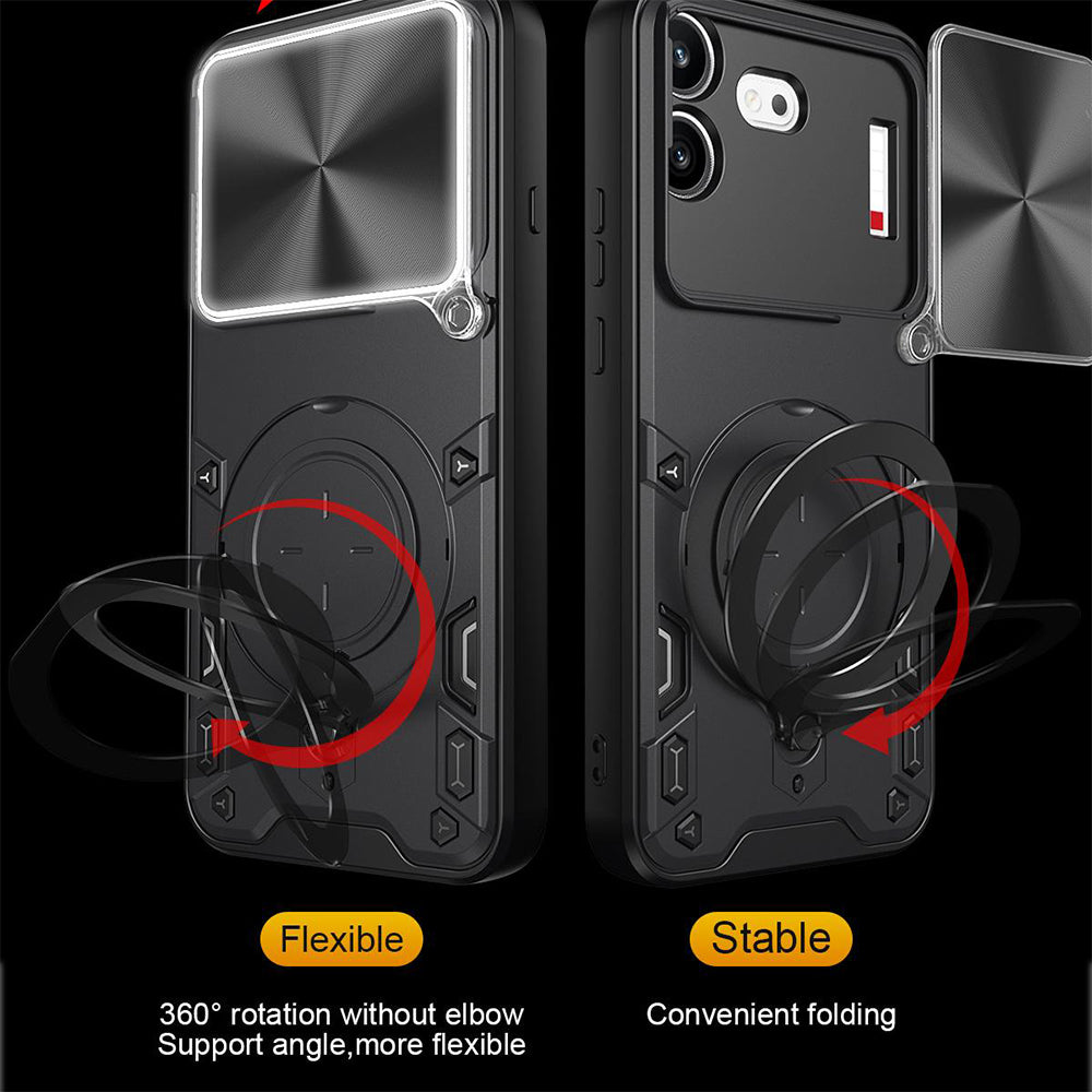 Kuori Nothing Phone (4b):lle, Techsuit, CamGuard Pro, Sininen