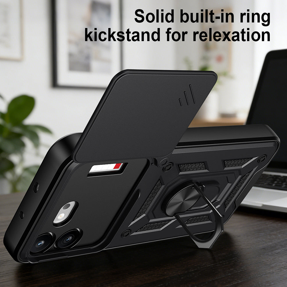 Kuori Nothing Phone (4b):lle, Techsuit, CamShield, Sininen