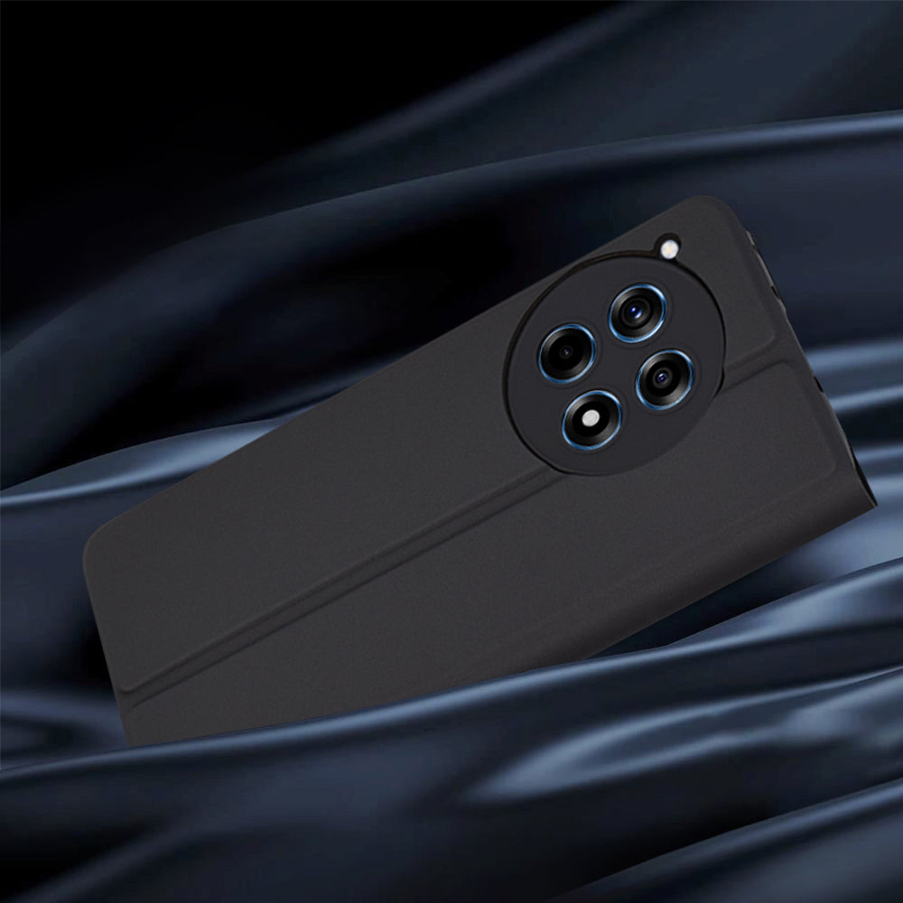 Kuori OnePlus 12R:lle, Techsuit, Magskin Book, Musta
