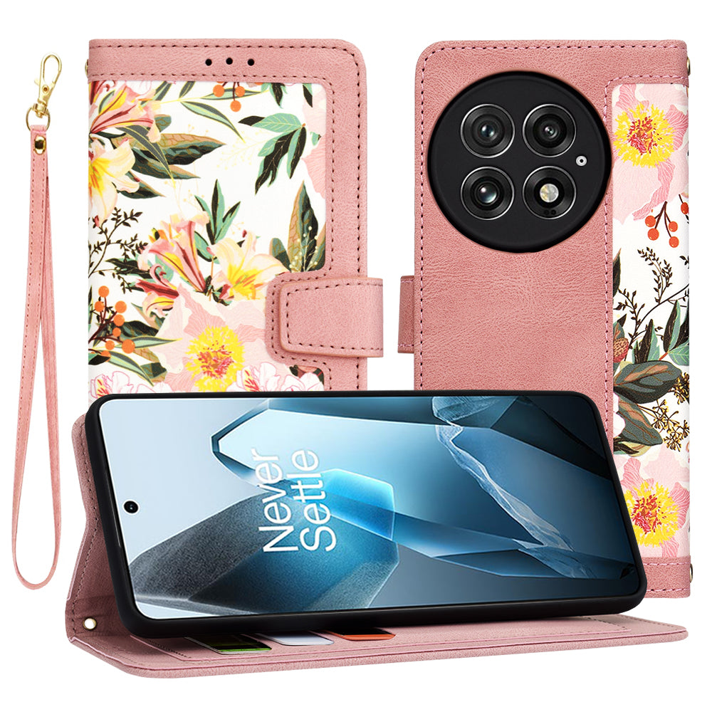 Kuori OnePlus 13:lle, Techsuit, FlipCraft, Vaaleanpunainen