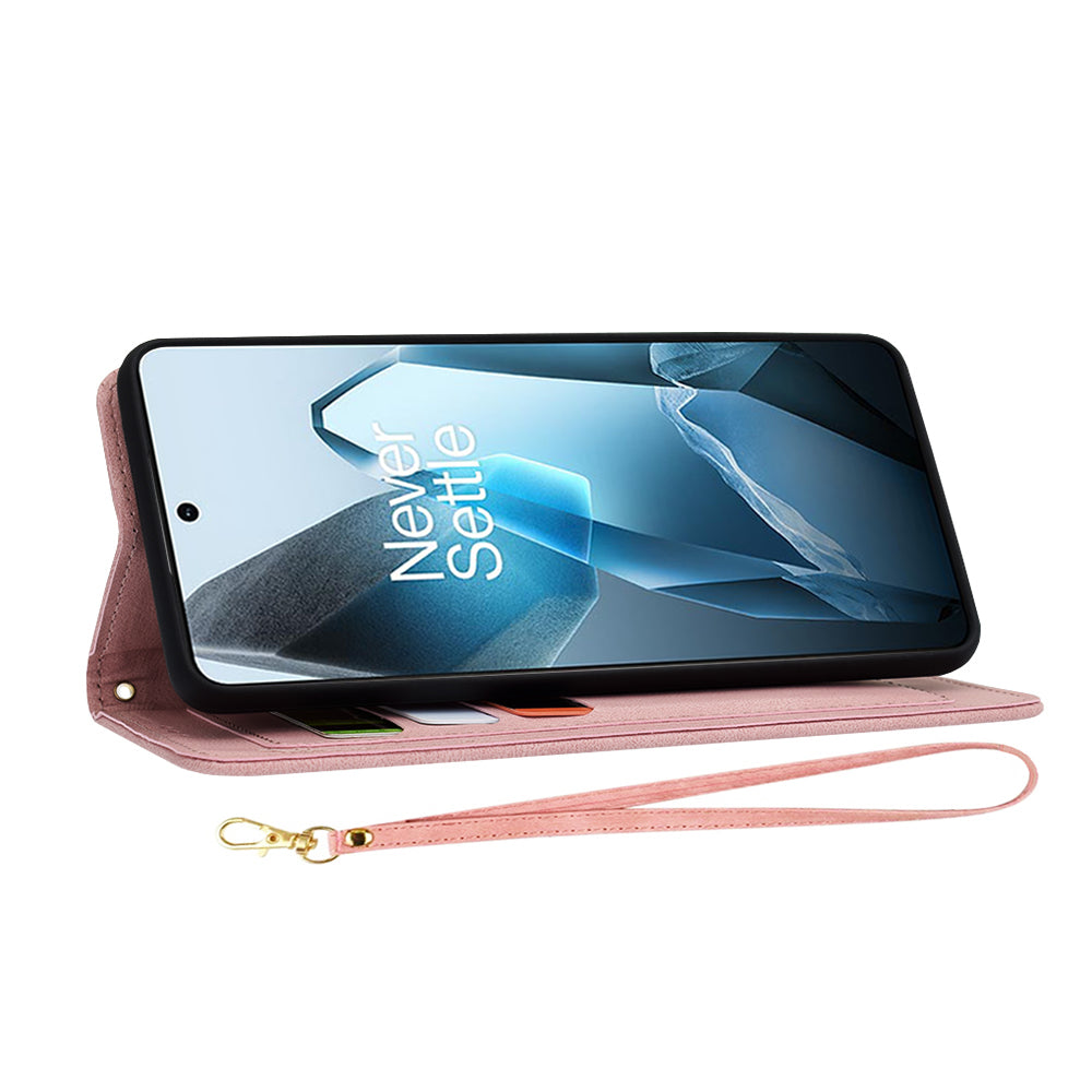 Kuori OnePlus 13:lle, Techsuit, FlipCraft, Vaaleanpunainen