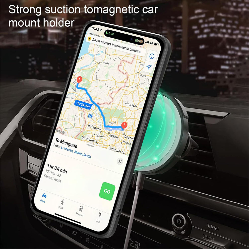Kotelo OnePlus 15:lle, Techsuit, CamShield, Vihreä