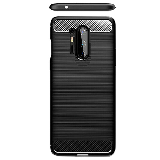 Kuori OnePlus 8 Pro:lle, Techsuit, Hiili, Musta