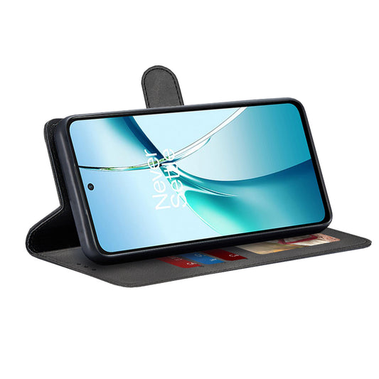 Kuori OnePlus Nord CE4 Litelle, Techsuit, Diary Book, Musta