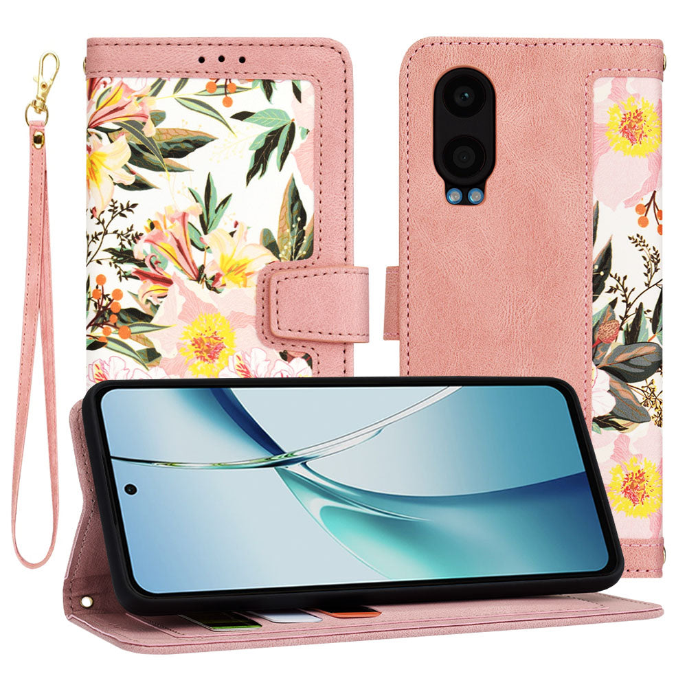 Kuori OnePlus Nord CE4 Litelle, Techsuit, FlipCraft, Vaaleanpunainen
