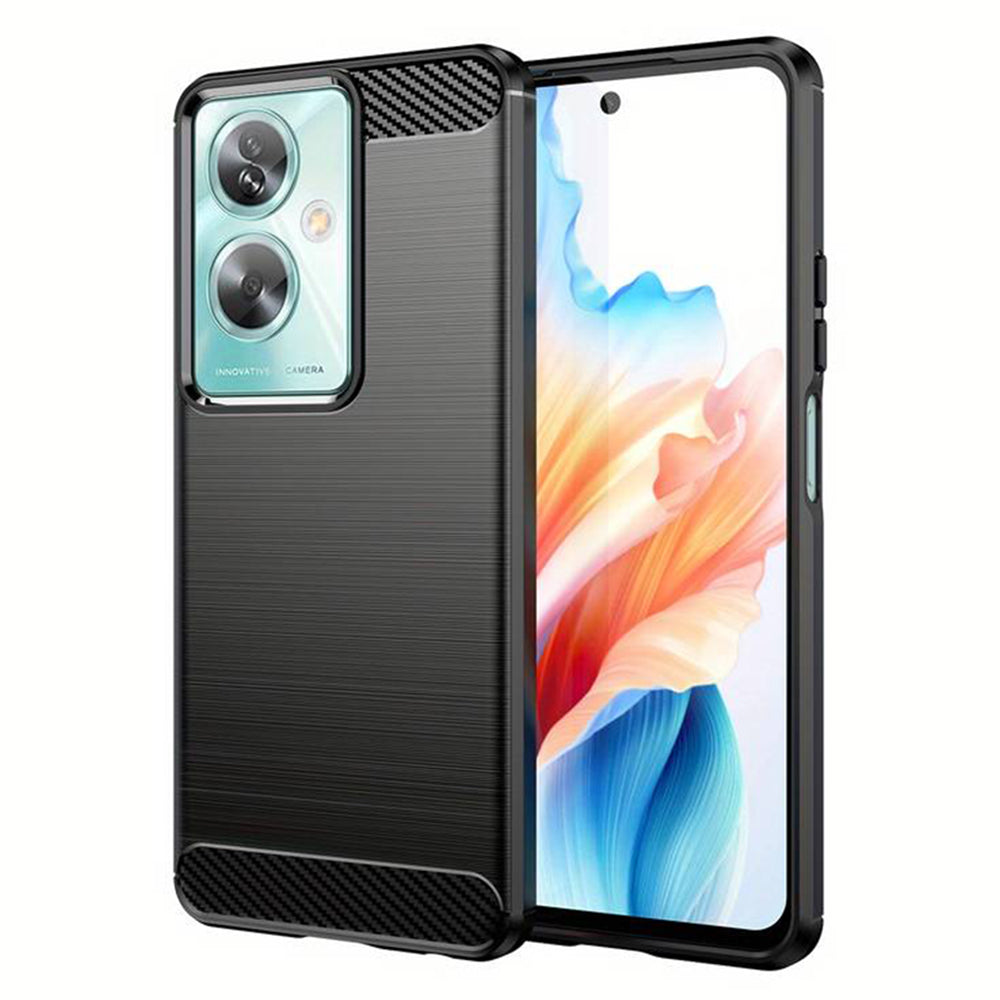 Kuori OnePlus Nord N30 SE / Oppo A79:lle, Techsuit, Hiili, Musta