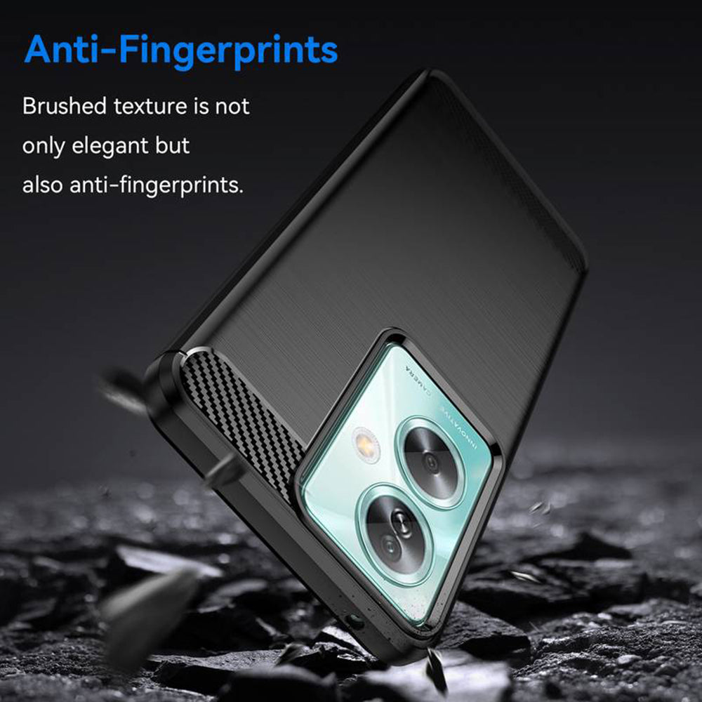 Kuori OnePlus Nord N30 SE / Oppo A79:lle, Techsuit, Hiili, Musta