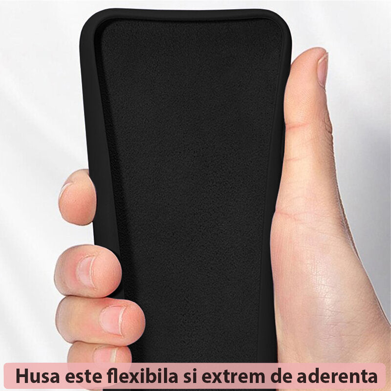Kotelo Oppo A17:lle, Techsuit, Soft Edge, Musta