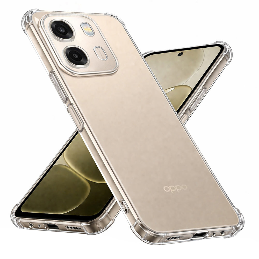 Kotelo Oppo A6 4G:lle, Techsuit, Iskunkestävä Kirkas, Läpinäkyvä