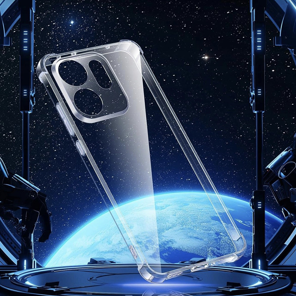 Kotelo Oppo A6 4G:lle, Techsuit, Iskunkestävä Kirkas, Läpinäkyvä