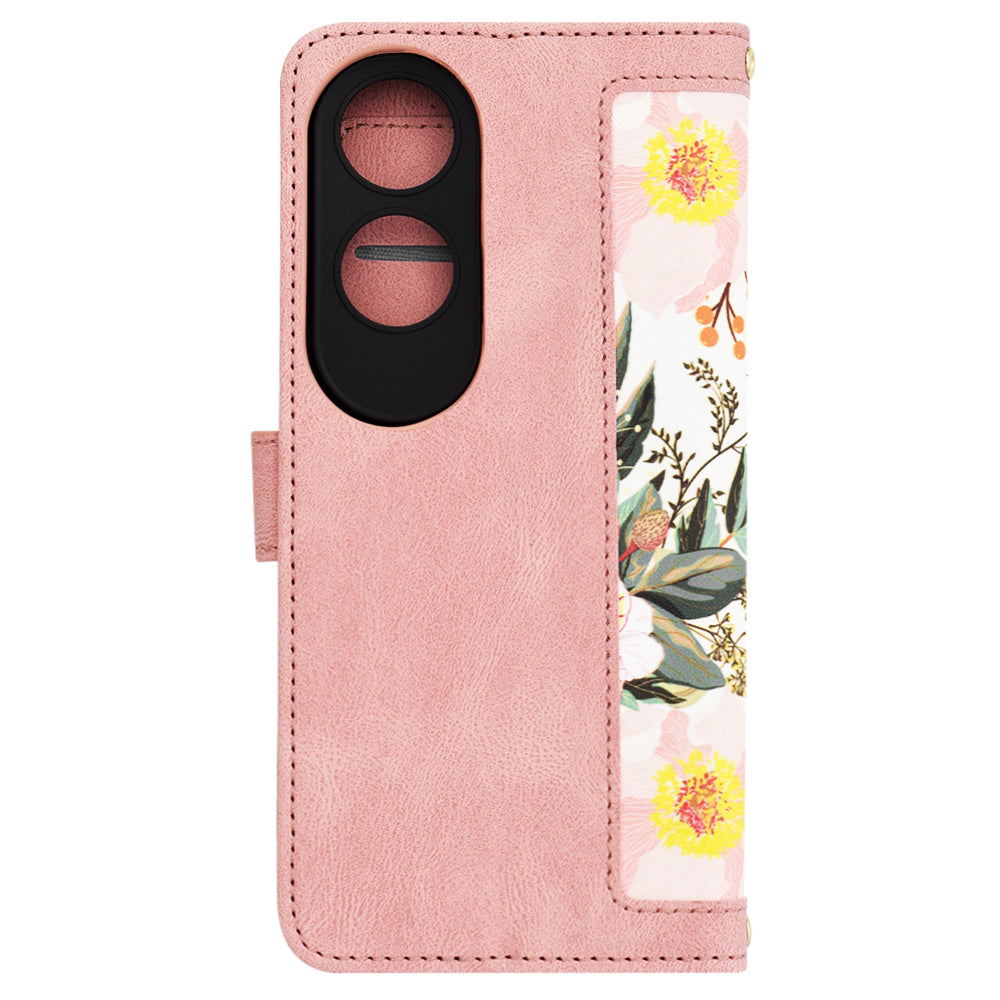 Kuori Oppo A60:lle, Techsuit, FlipCraft, Vaaleanpunainen