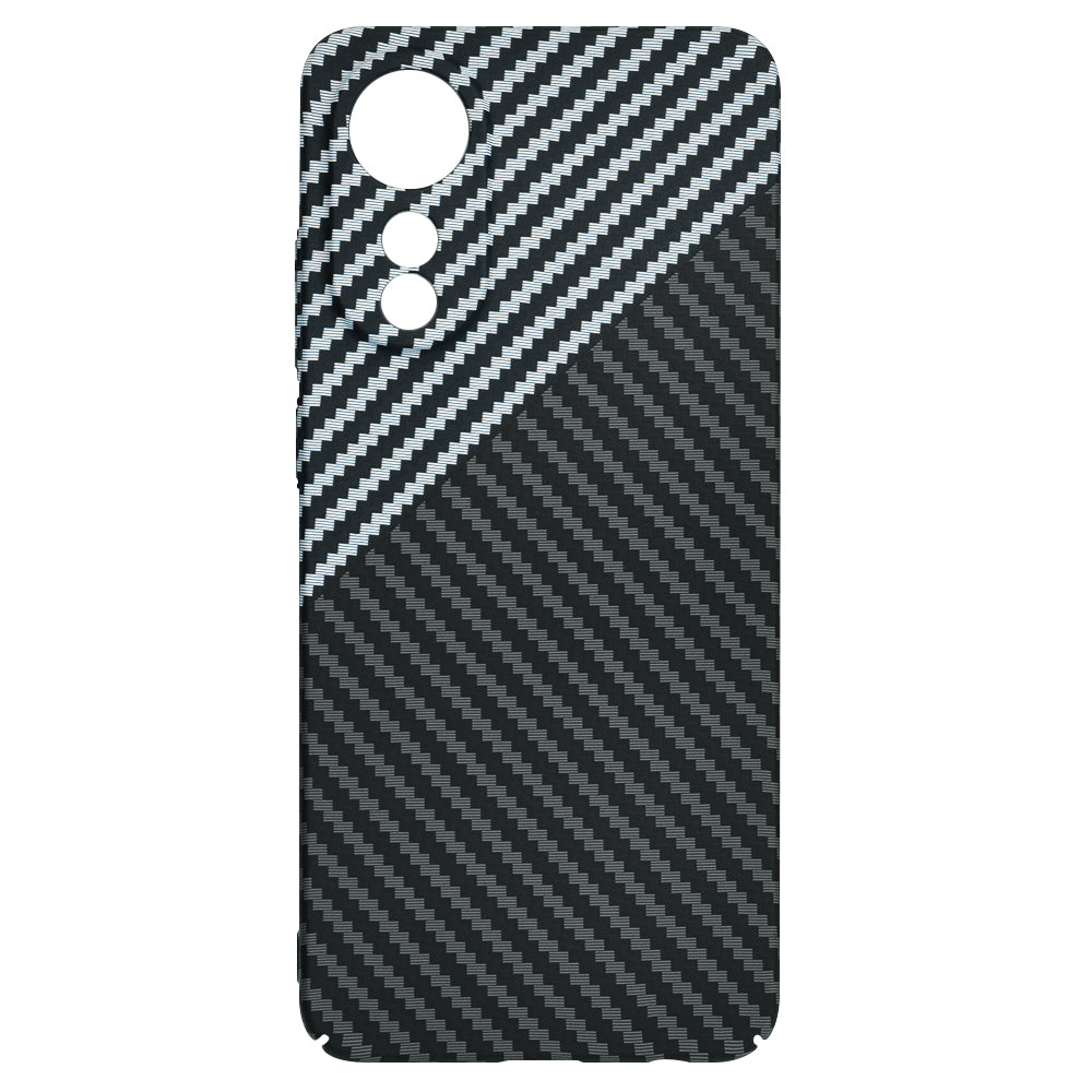 Kuori Oppo A78 4G:lle, Techsuit, Carbonite FiberShell, Musta Harmaa
