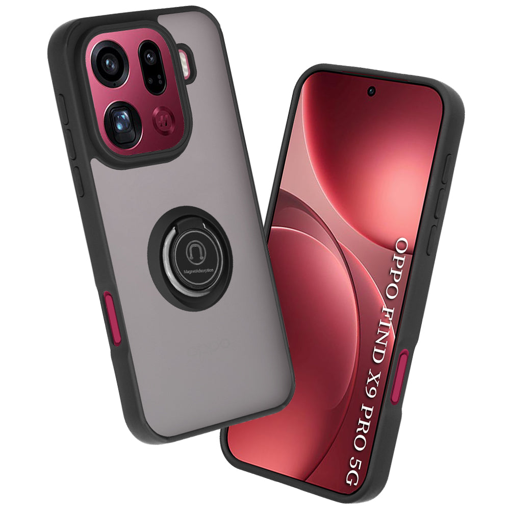 Suojakotelo Oppo Find X9 Prolle, Techsuit, Glinth, Musta