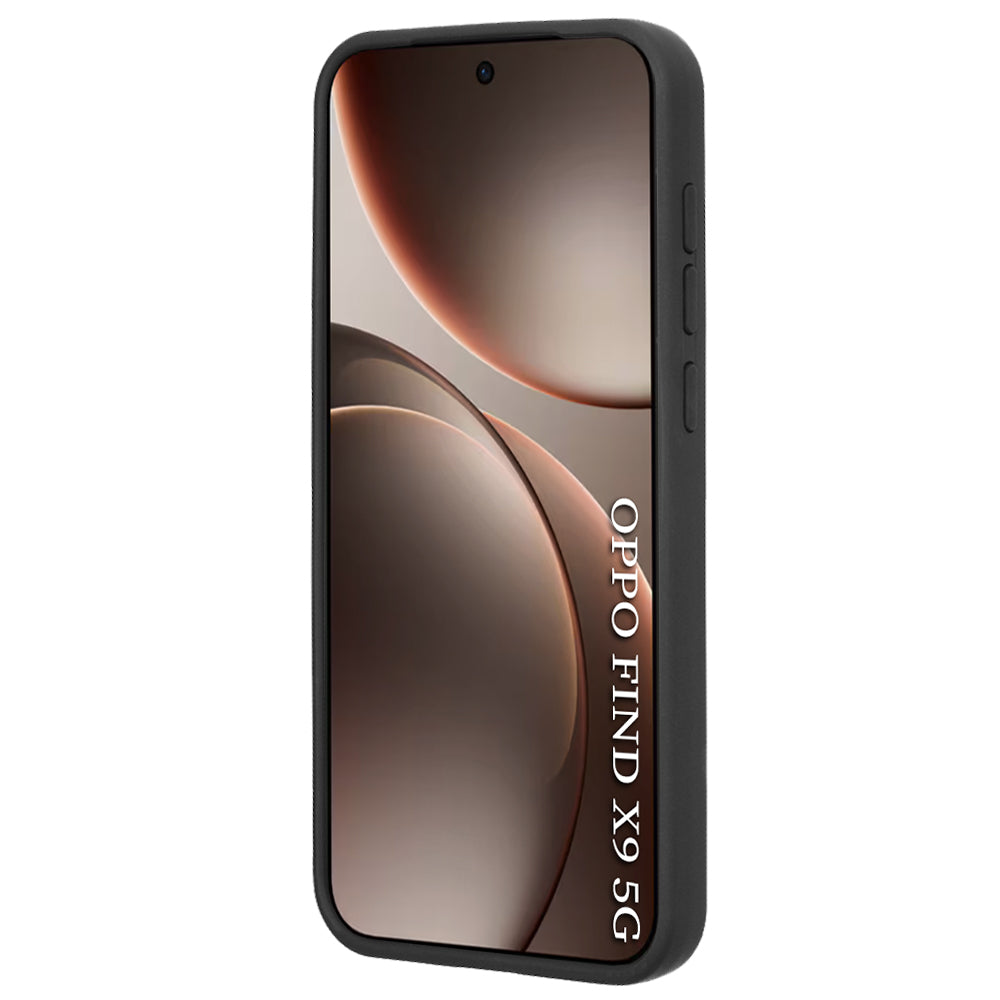 Suojakotelo Oppo Find X9:lle, Techsuit, Glinth, Musta