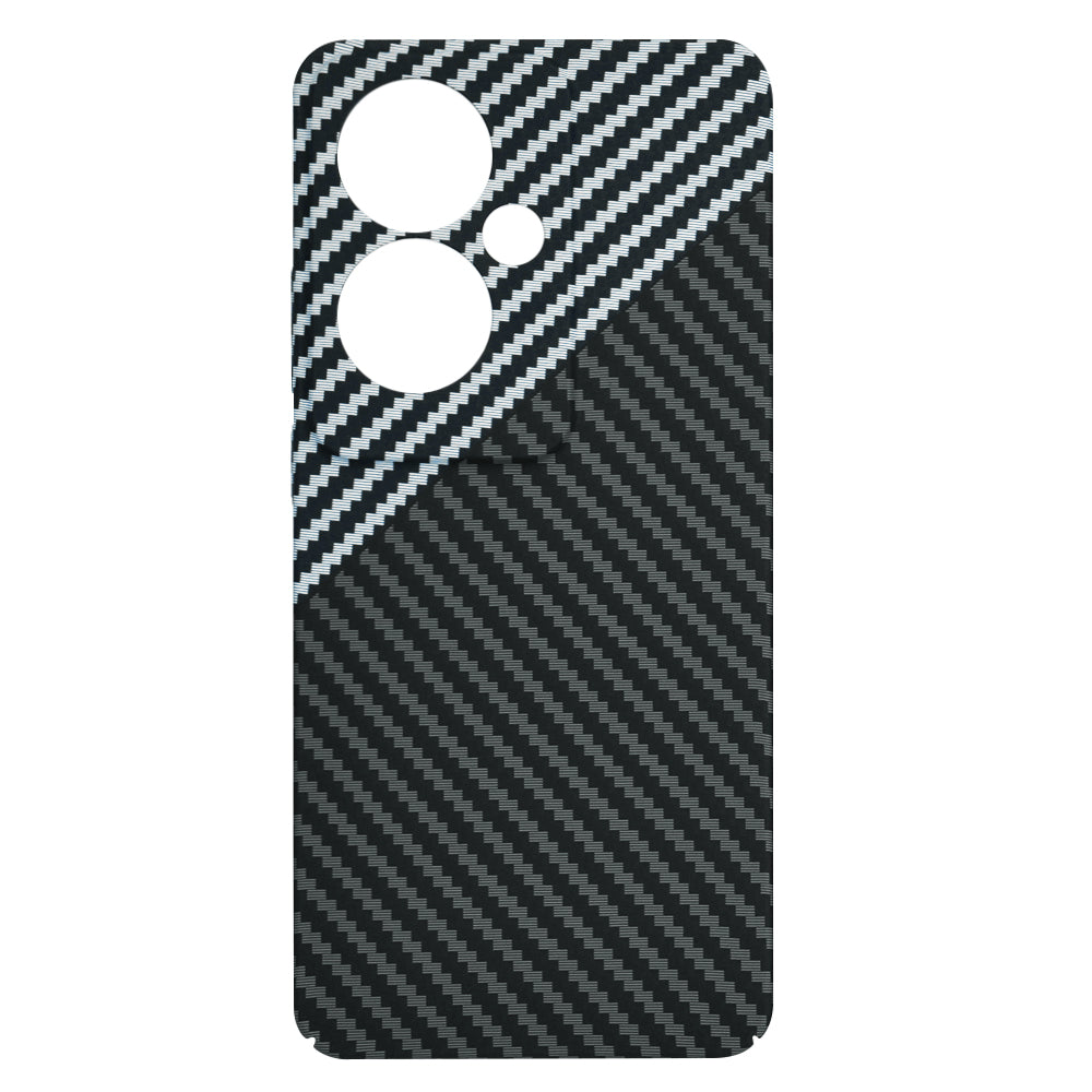 Kuori Oppo Reno11 F:lle, Techsuit, Carbonite FiberShell, Musta Harmaa