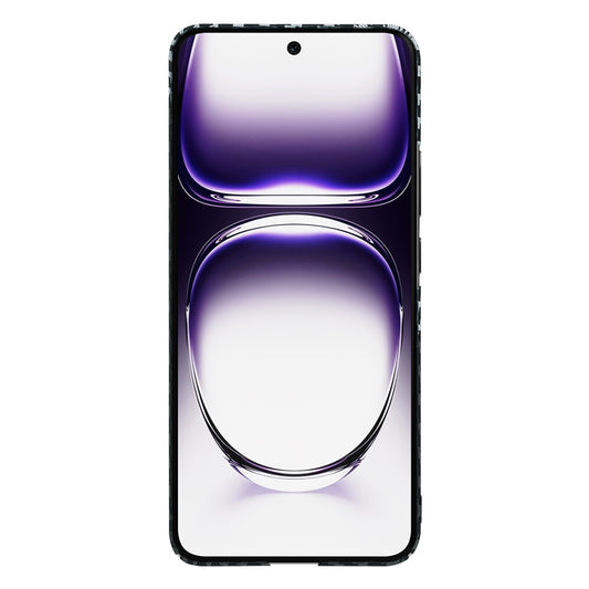 Kuori Oppo Reno12:lle, Techsuit, Carbonite FiberShell, Musta Harmaa