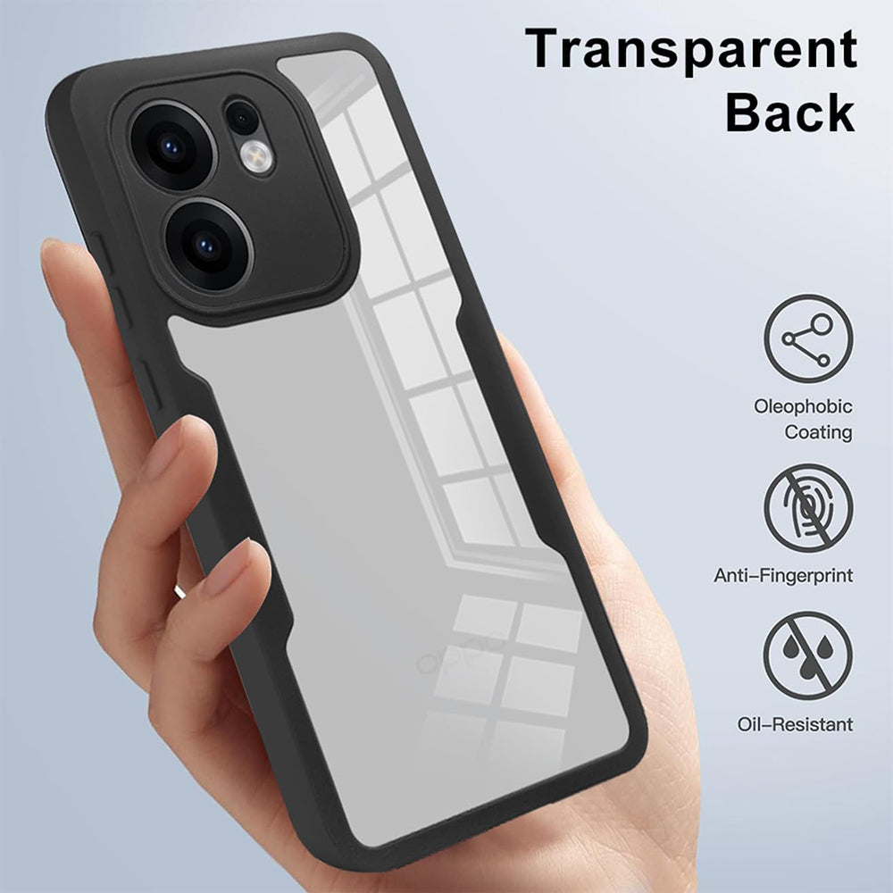 Kuori Oppo Reno13 FS 5G / Reno13 F 4G / Reno13 F, Techsuit, ColorVerse 360, Vaaleanpunainen
