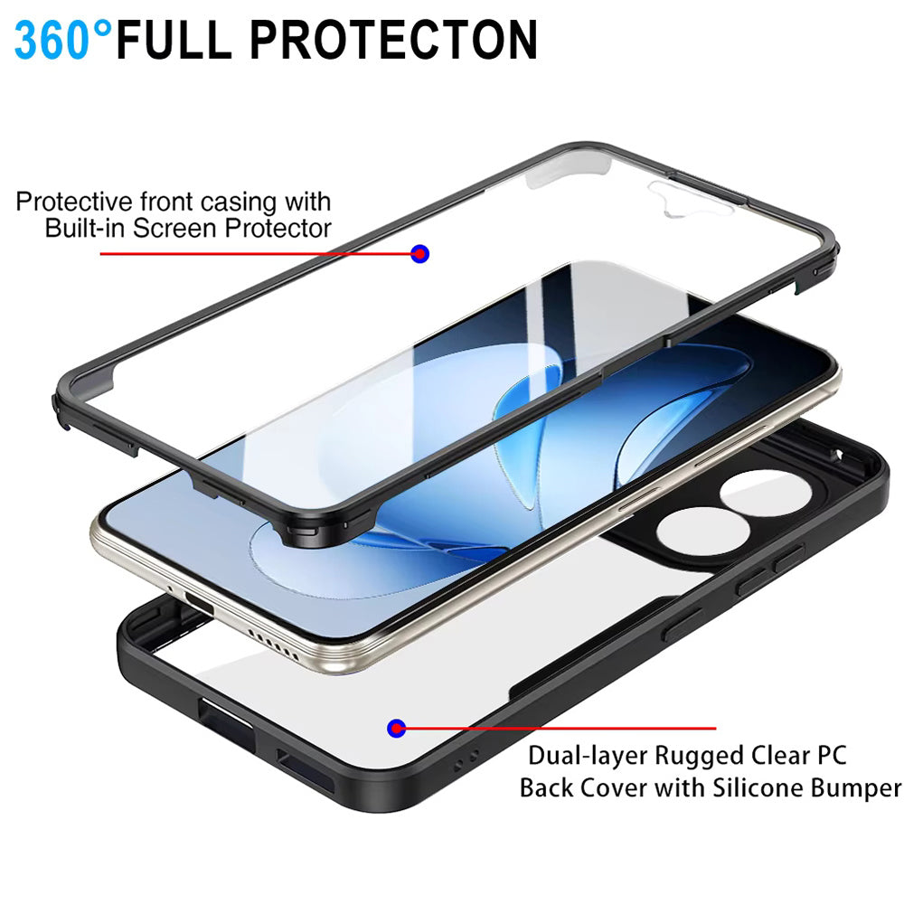 Kuori Oppo Reno13 Pro:lle, Techsuit, ColorVerse 360, Vaaleanpunainen