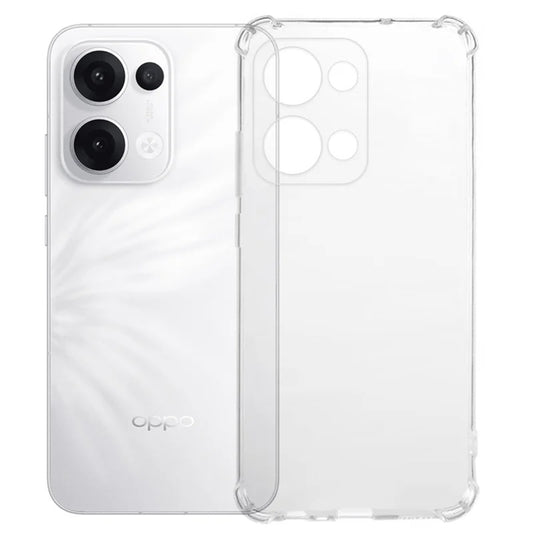 Kuori Oppo Reno13:lle, Techsuit, Iskunkestävä Kirkas, Läpinäkyvä