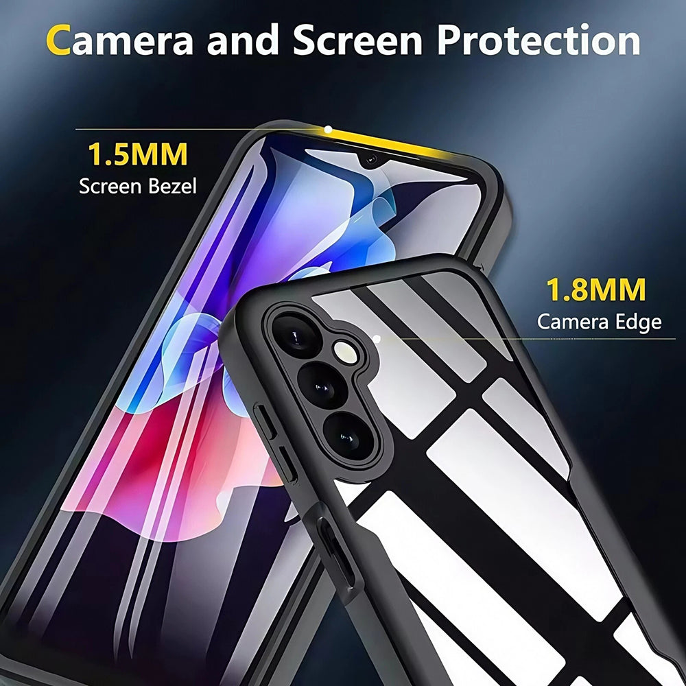 Kotelo Oppo Reno14:lle, Techsuit, ColorVerse 360, Musta