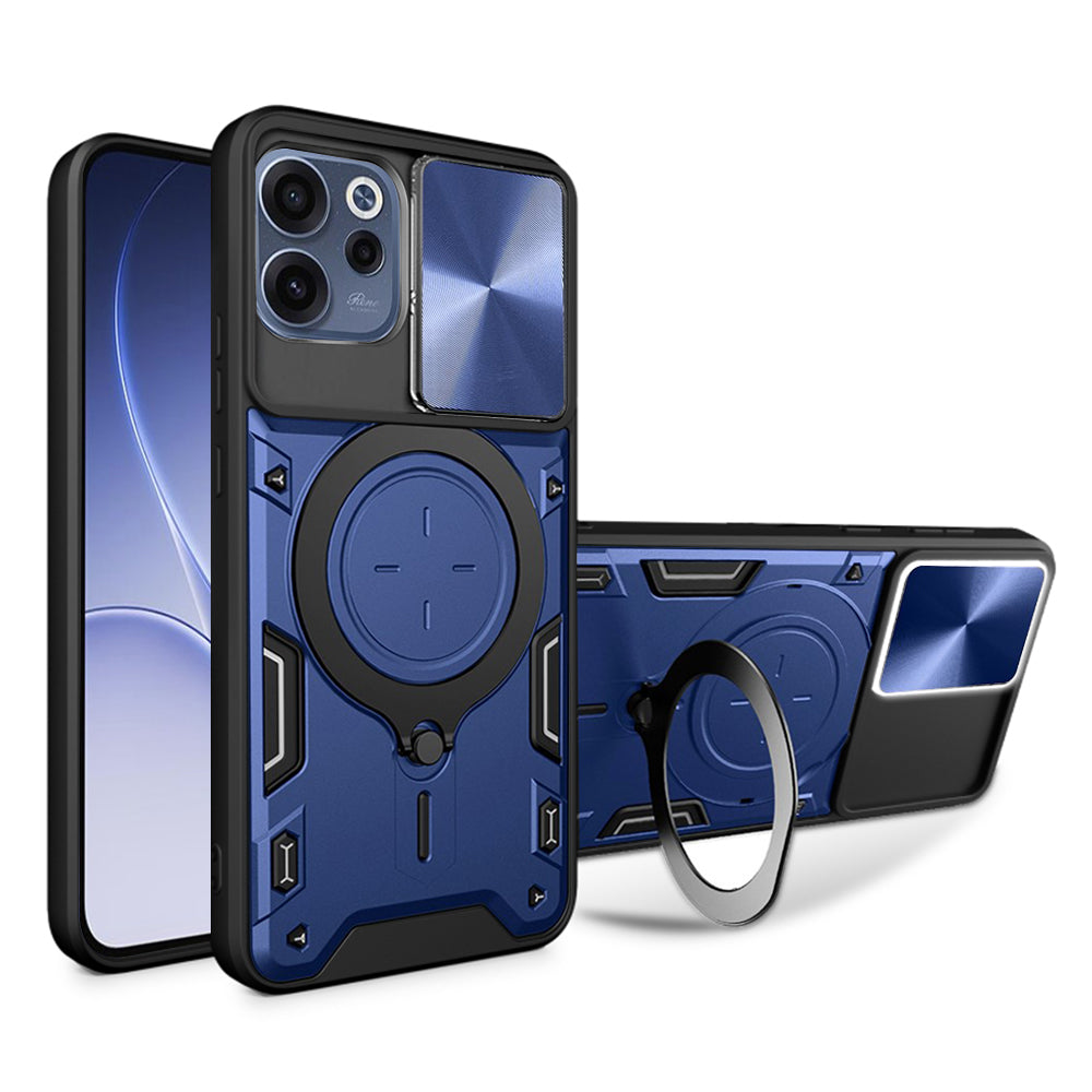 Kotelo Oppo Reno15 FS / Reno15 F, Techsuit, CamGuard Pro, Sininen