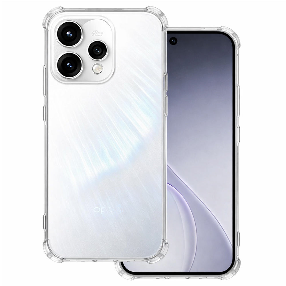 Kotelo Oppo Reno15:lle, Techsuit, Iskunkestävä Läpinäkyvä