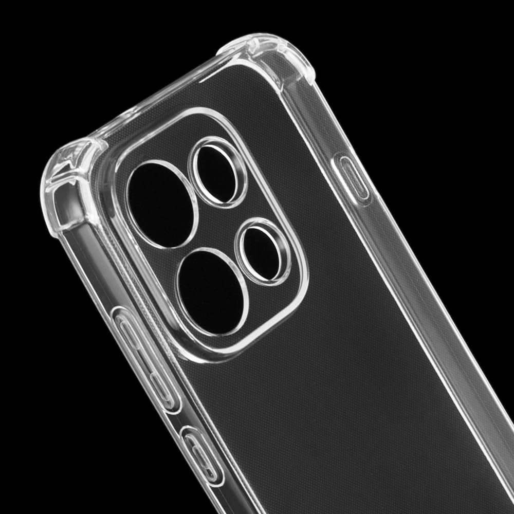 Kuori Oppo Reno16:lle, Techsuit, Iskunkestävä Kirkas, Läpinäkyvä