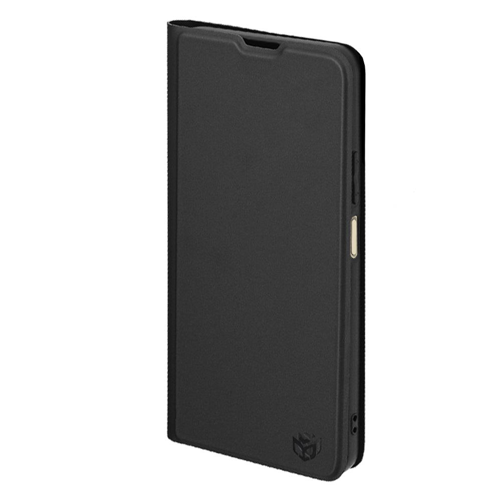 Kotelo Realme Note 70T:lle, Techsuit, Magskin Book, Musta
