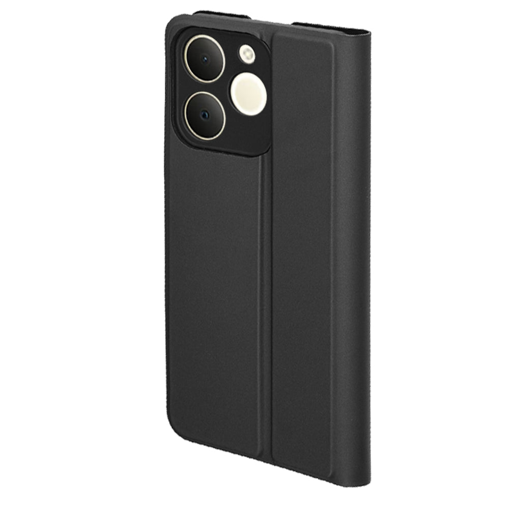 Kotelo Realme Note 70T:lle, Techsuit, Magskin Book, Musta