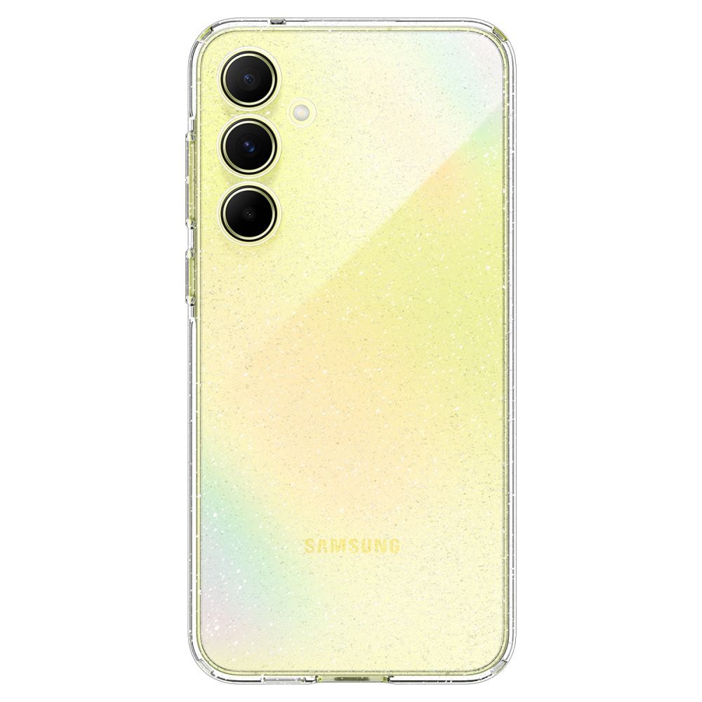 Case for Samsung Galaxy A55 5G A556, Spigen, Liquid Crystal Glitter, Transparent ACS07538