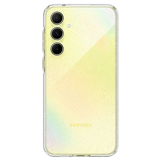 Kotelo Samsung Galaxy A55 5G A556, Spigen, Liquid Crystal Glitter, läpinäkyvä ACS07538