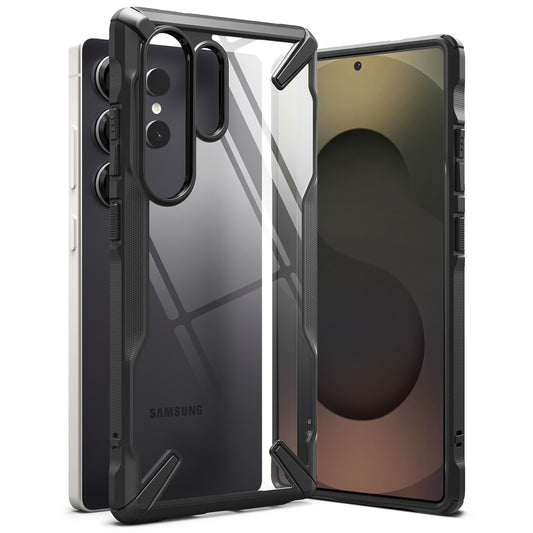 Suojakotelo Samsung Galaxy S25 Ultra S938:lle, Ringke, Fusion X, Musta