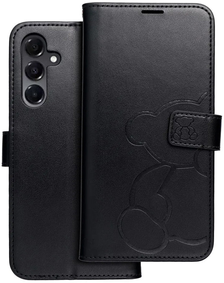 Kuori Samsung Galaxy A16 5G A166:lle, OEM, MEZZO Teddy Bear, Musta