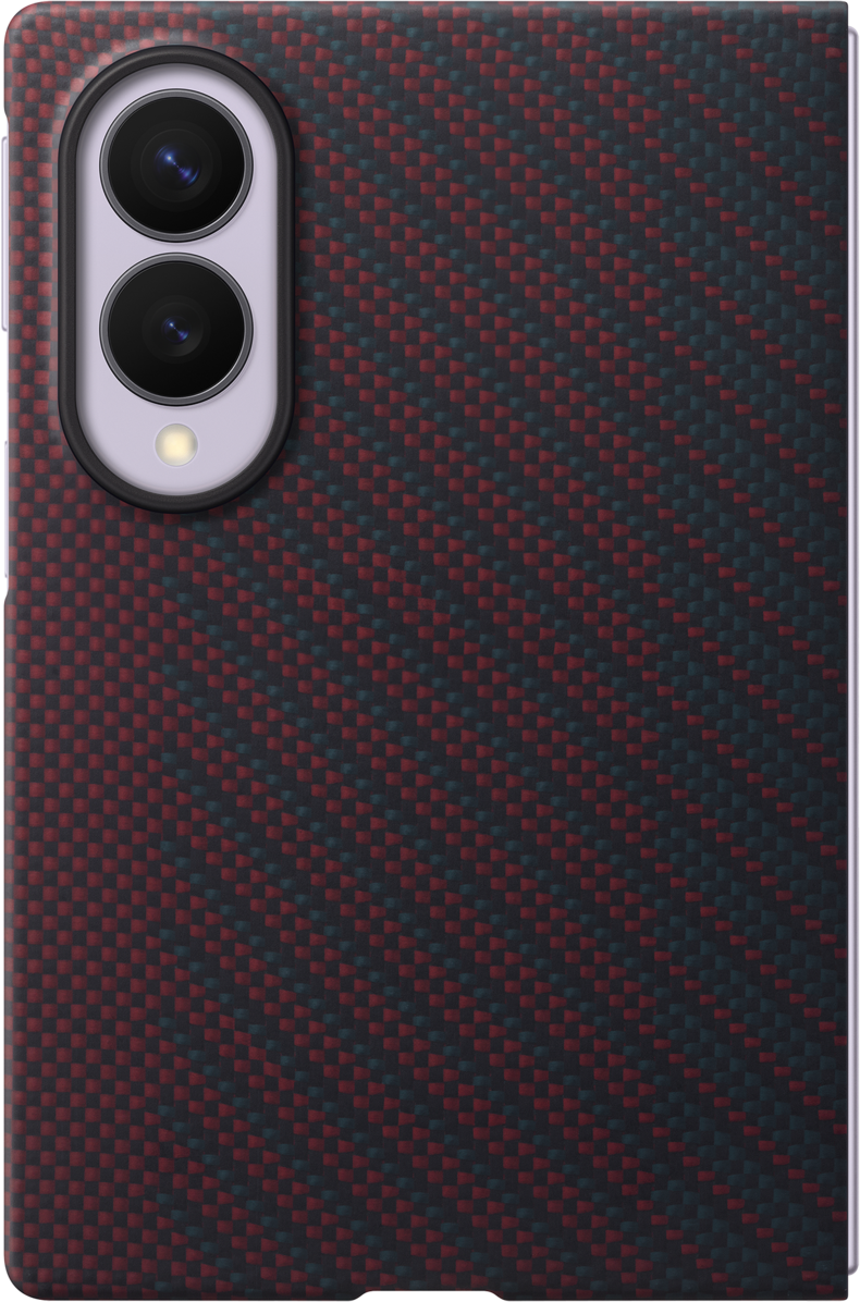 Kuori Samsung Galaxy Z Fold8 F971:lle, Carbon Magnet Case, Punainen EF-KF971SREGWW