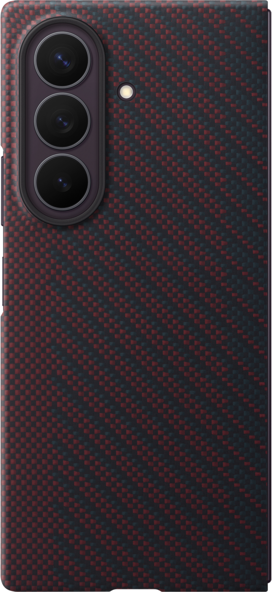 Kuori Samsung Galaxy Z Fold8 Ultra F976:lle, Carbon Magnet Case, Punainen EF-KF976SREGWW