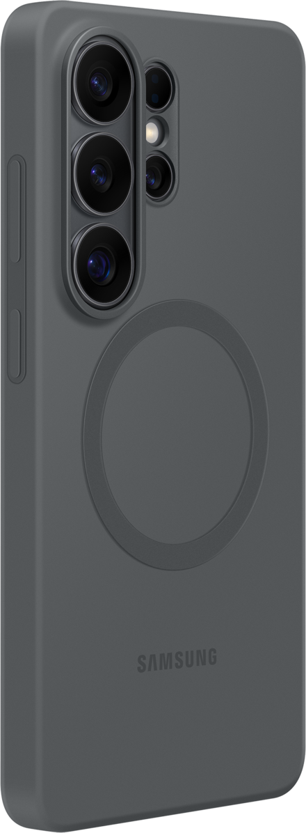 Kotelo Samsung Galaxy S26 Ultra S948:lle, Silicone Magnet Case, Musta EF-ES948CBEGWW