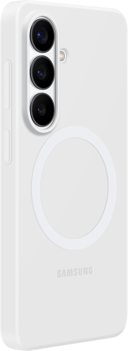 Suojakotelo Samsung Galaxy S26 S942:lle, Silicone Magnet Case, Valkoinen EF-ES942CWEGWW