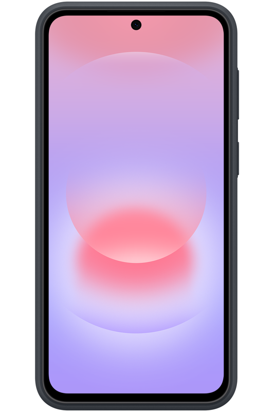 Suojakotelo Samsung Galaxy A37 5G:lle, Silikonikotelo, Musta EF-PA376CBEGWW
